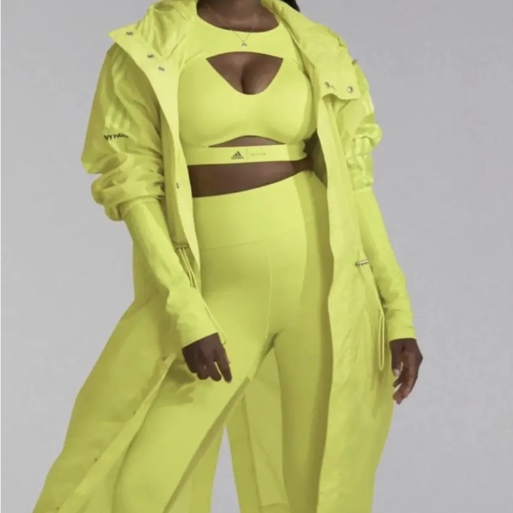 IVY PARK Neon Yellow Trench Coat